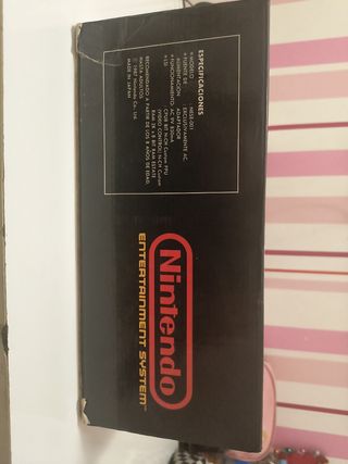 NES Nintendo - Consola Gris