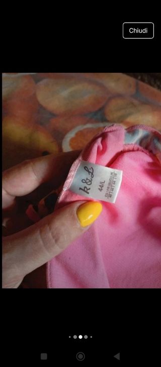 Bikini animalier marrone e rosa