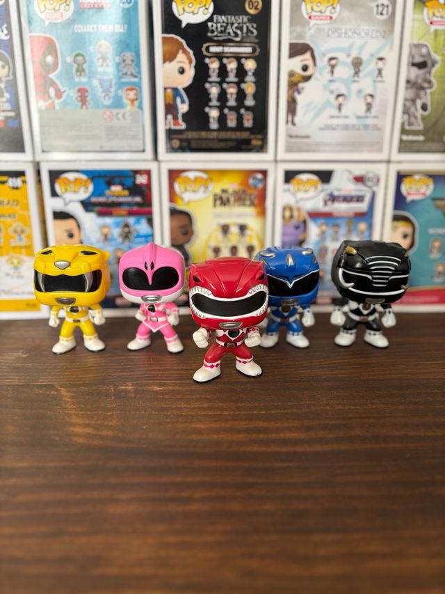 Funko Pop! Power Rangers (Pack 5 figuras)