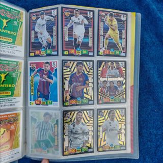 2 Álbumes Panini Adrenalyn XL (17-18, 18-19)