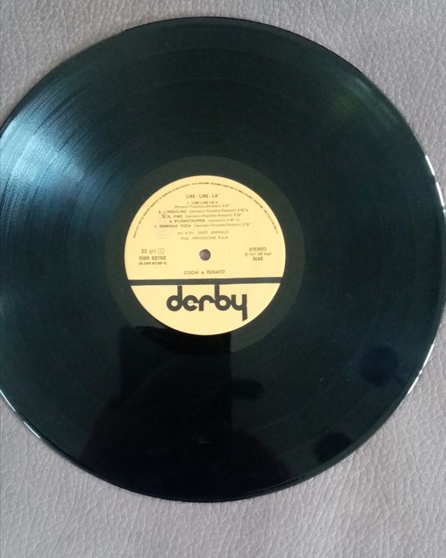 Vinile Cochi & Renato - Libe Libe La