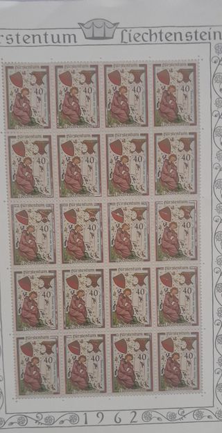 Francobolli Liechtenstein medioevo (20)