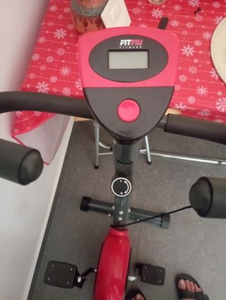 Bicicleta estática Fitfiu Fitness BEST-100