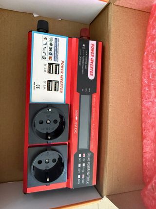 Inversor 12v-230v Coche