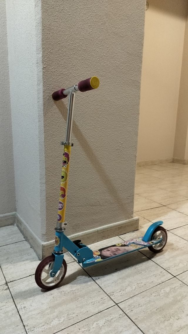 Patinete infantil, azul