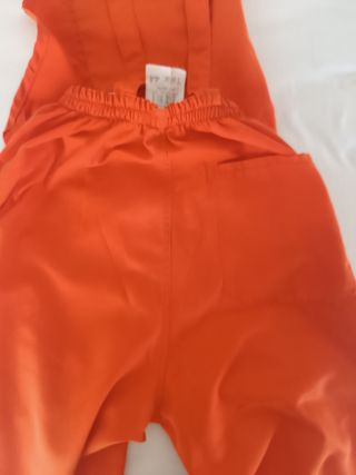 Peto naranja peña talla 44