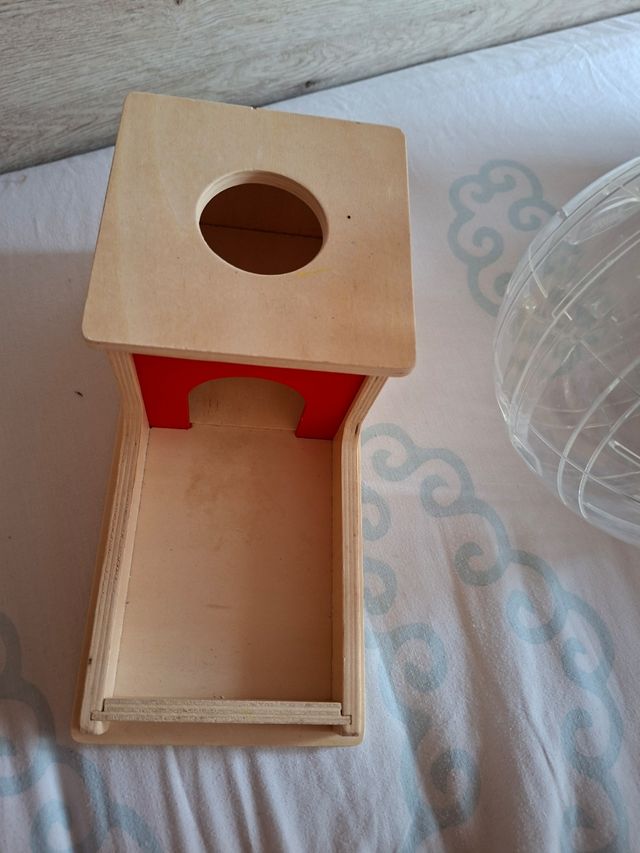 Jaula hamster + accesorios