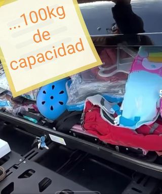 Baca Baúl Cofre techo para Opel Zafira - 100kg