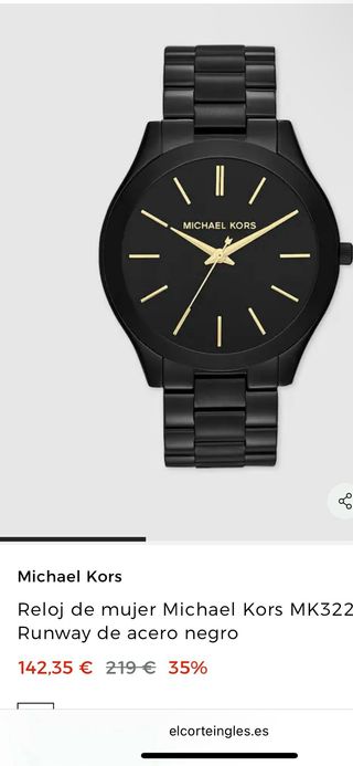 Reloj Michael Kors - Negro