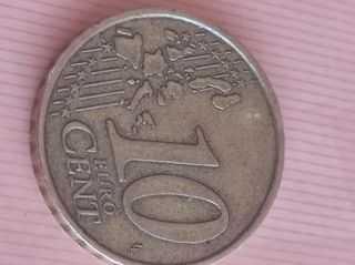 Moneda 10 céntimos Grecia 2002