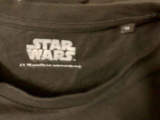 Camiseta Star Wars Negra - Talla M