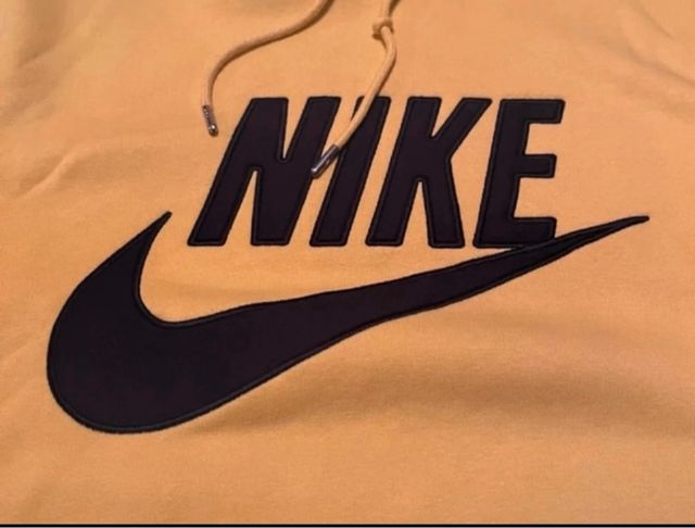 Felpa Nike gialla vintage anni 2000