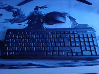 Teclado y ratón Trust inalámbrico negro