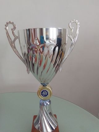 Trofeo Coppa colore Argento