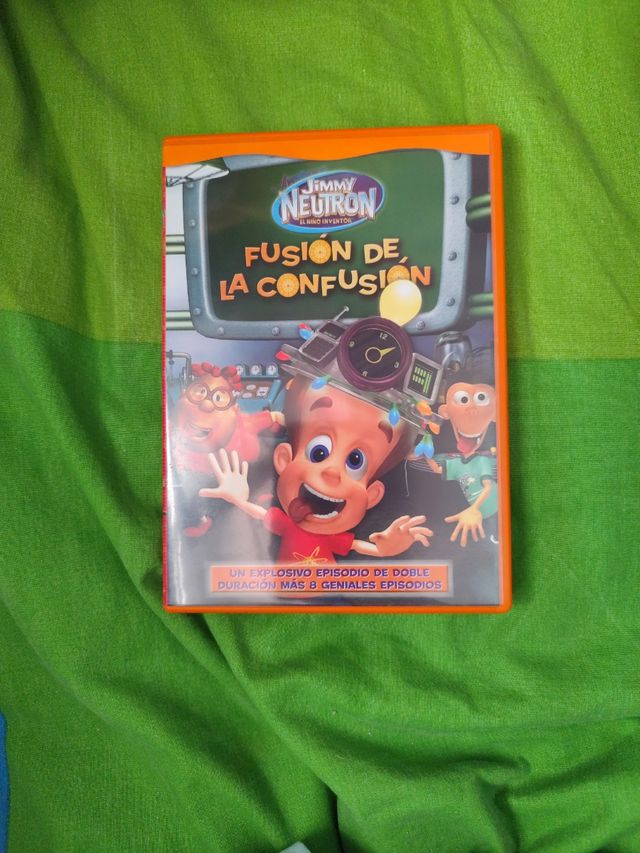 DVD Jimmy Neutron: Fusión de la Confusión