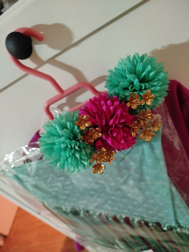 Traje gitana niña talla 4