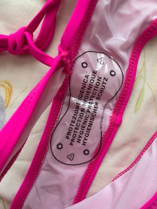 Bañador rosa - Tanga