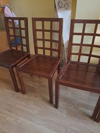 Sillas Madera Comedor