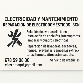 Reparación electrodomésticos BCN