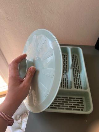 Organizador cubiertos menta + tapa