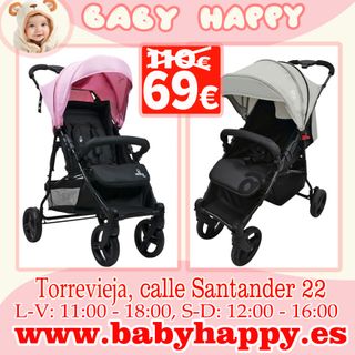 Liquidación total de sillas de paseo nuevas.