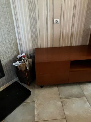Mesa TV madera maciza - Moderna