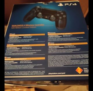 Controle PS4  20º Aniversário+500 Million novos