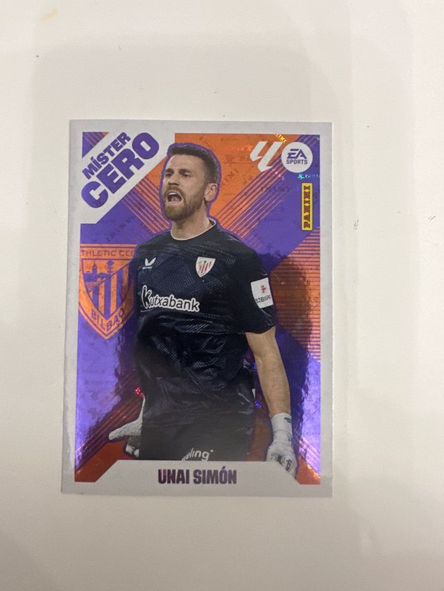 Cromo Unai Simón Mister Cero