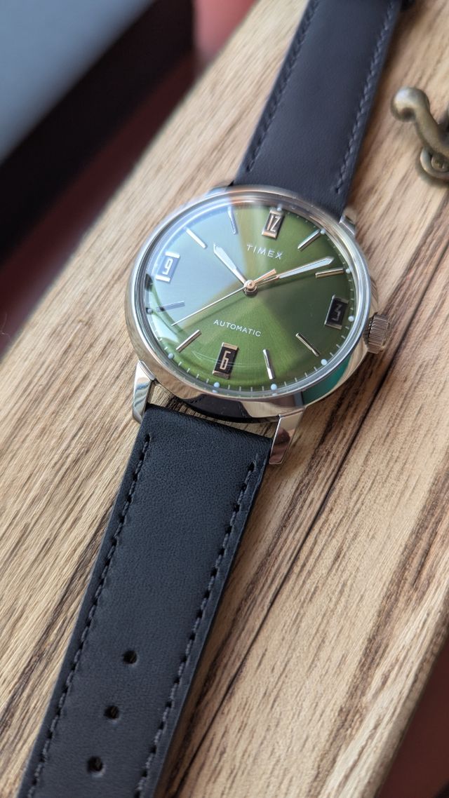 Timex Marlin Verde Automático