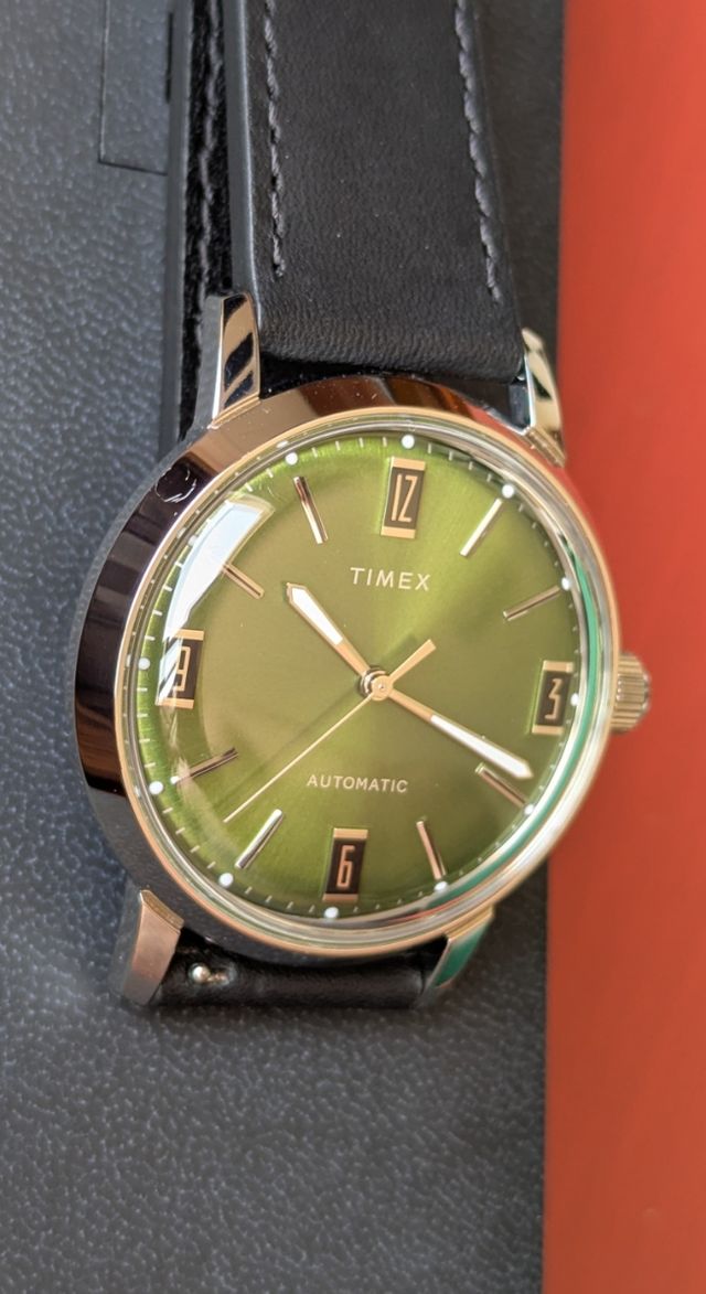 Timex Marlin Verde Automático