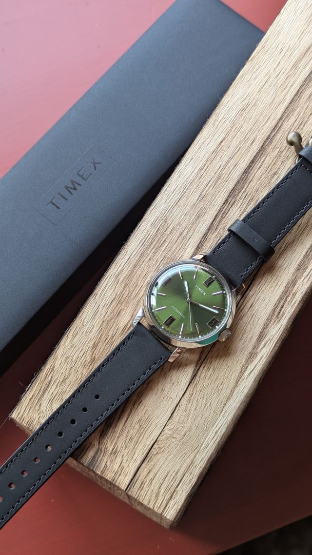 Timex Marlin Verde Automático