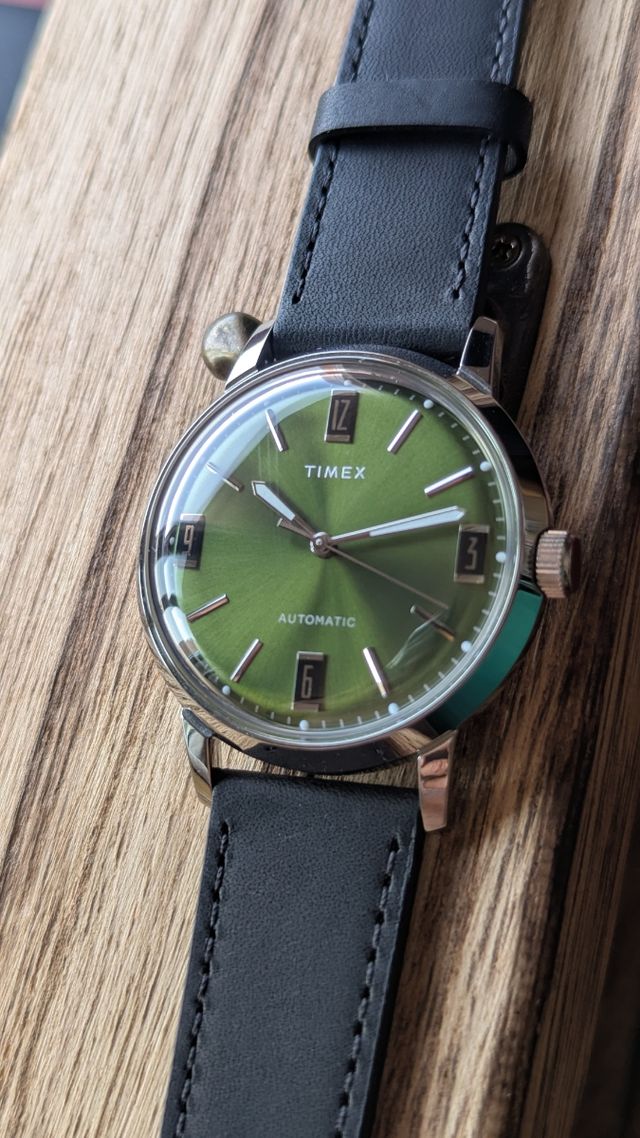 Timex Marlin Verde Automático