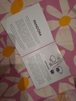 Pulsera, Charms de Pandora.