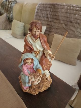 Belén navideño: Sagrada Familia