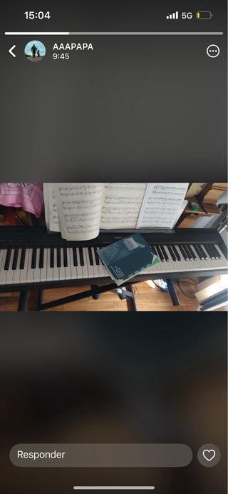Piano Yamaha - Teclado
