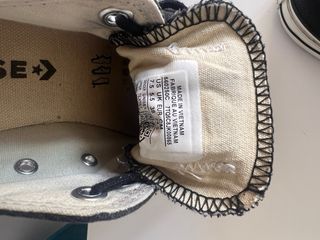 Converse negras plataforma