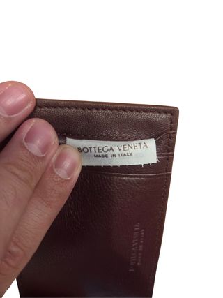 Tarjetero Bottega Veneta Marrón
