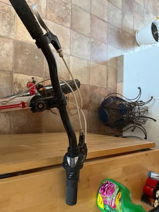 Bicicleta niño INVADER blanca-roja