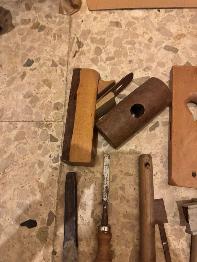 Lote herramientas antiguas