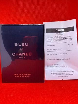 Chanel Bleu Eau De Parfum 100ml