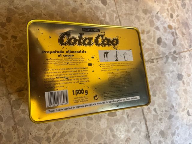 Caja Cola Cao vintage 1500g