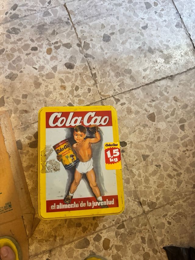 Caja Cola Cao vintage 1500g