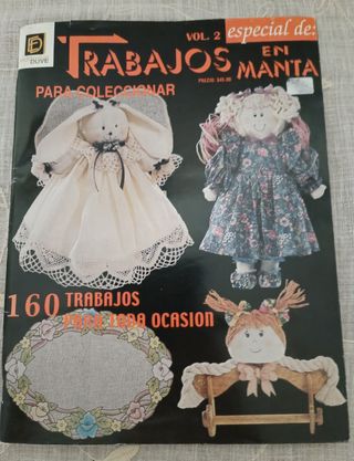 Revista muñecos de tela y fieltro
Costura creativa