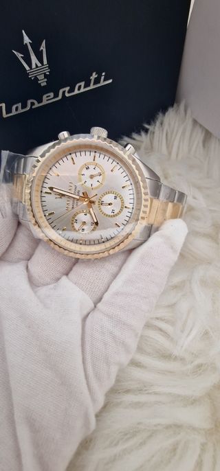 Reloj Maserati cronógrafo bicolor