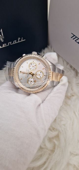 Reloj Maserati cronógrafo bicolor