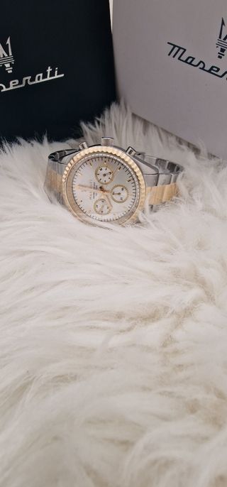 Reloj Maserati cronógrafo bicolor