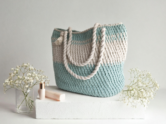 Bolso crochet hecho a mano