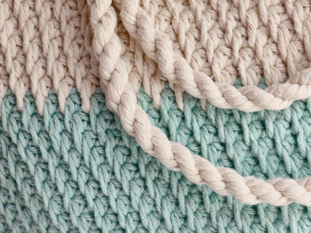 Bolso crochet hecho a mano