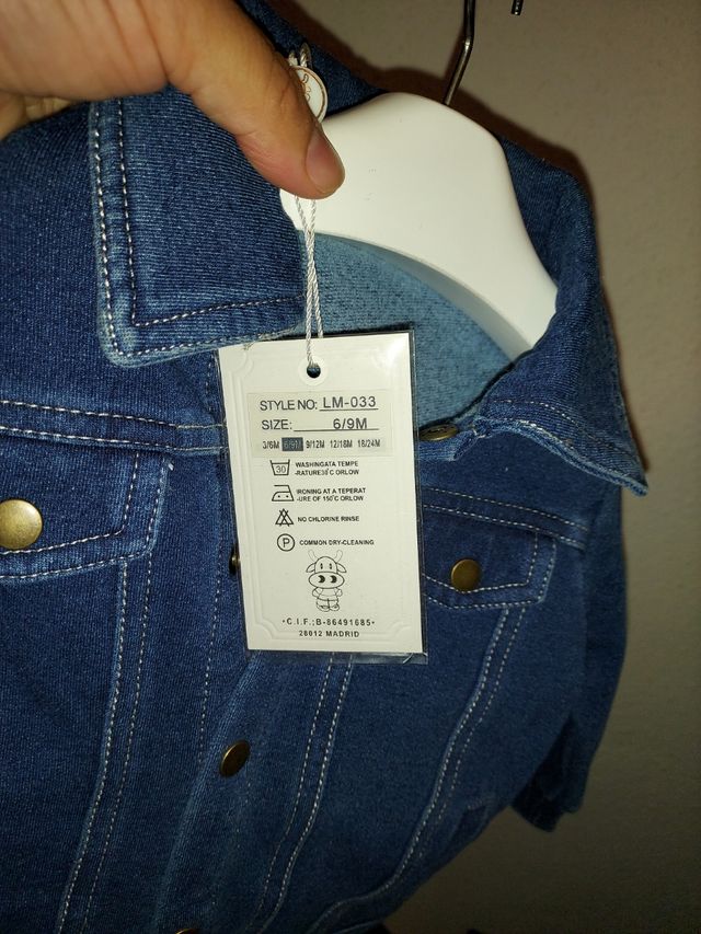 Chaqueta vaquera bebé Little Kids
