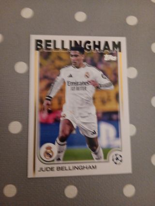 Bellingham Real Madrid TOPPS champions número 22